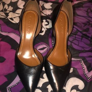 DRESS COACH BLACK SEXY HEELS